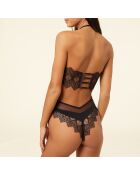 Body intero nero senza ferretto Narcisse