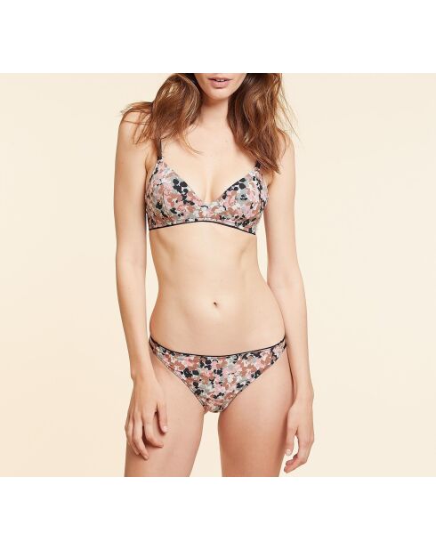 Soutien-gorge sans armatures Alpha Print multicolore