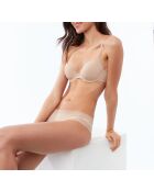 Linnen shorty met pure pasvorm