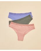 Set van 3 roze Anissa shorties