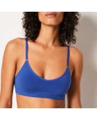 Abnehmbarer BH ohne Bügel in Indigo-Mandel