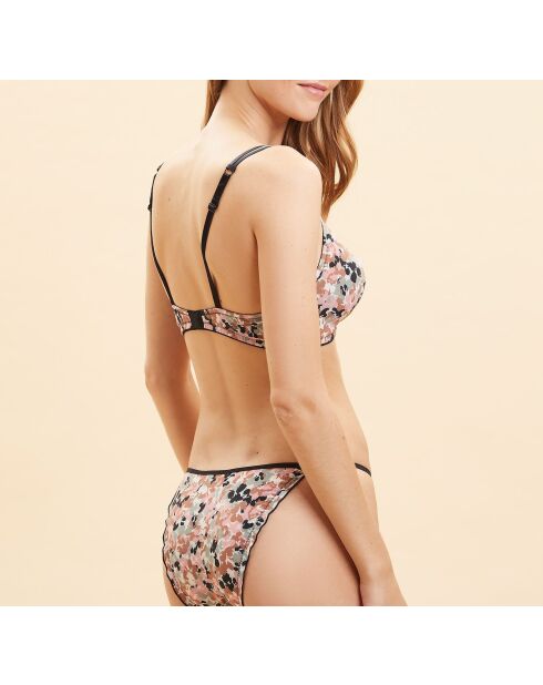 Soutien-gorge sans armatures Alpha Print multicolore