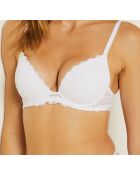 Cherie Cherie weißer Push-up-BH mit Bügel Nr. 2