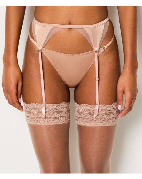 Porte‑jarretelles Midnight blush