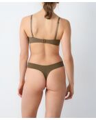 Sujetador verde con aros Pure Fit