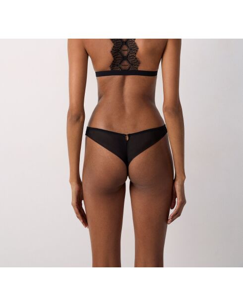 Reggiseno nero senza ferretto Narcisse