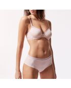 Soutien-gorge avec armatures Happily We Care rose poudre