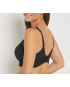 Soutien-gorge sans armatures pad amovible n°8 Cherie Cherie noir