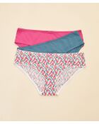 Set van 3 veelkleurige Leony shorties