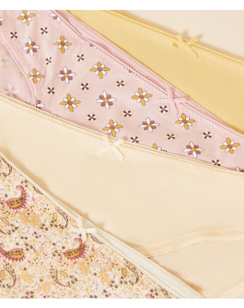 Packung mit 4 hellgelben Ferda Höschen