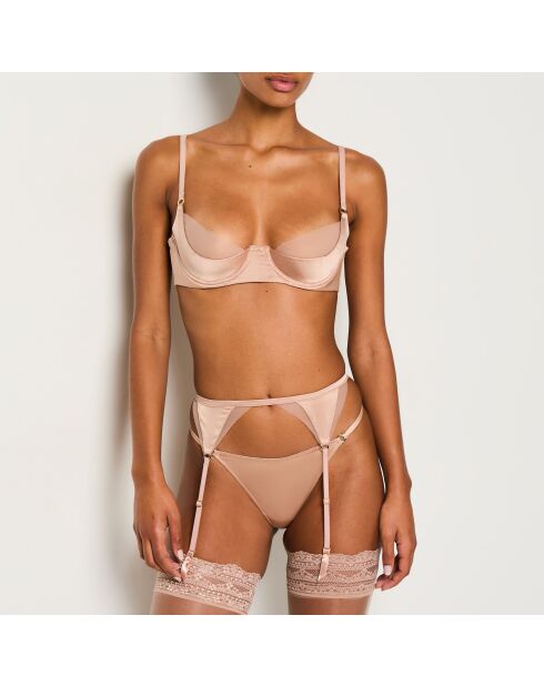 Porte‑jarretelles Midnight blush