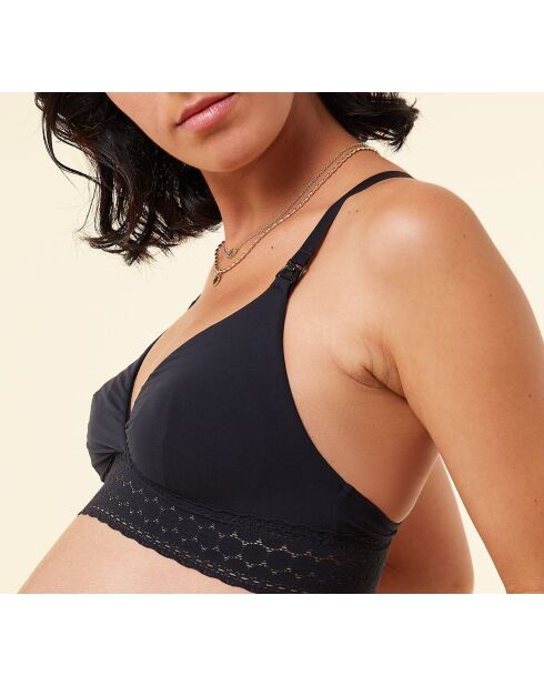 Envie zwarte voedingsbeha