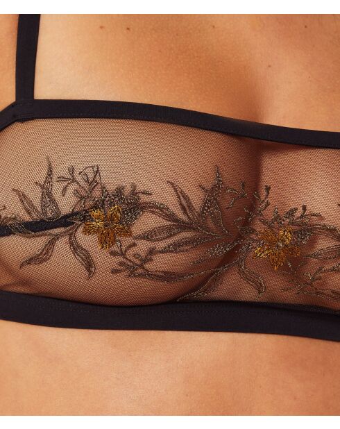 Jane zwarte bh zonder beugel