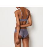 Panama-lila BH mit Bügel Nr. 7