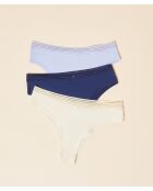 Set van 3 Marine Jack Lace Shorties