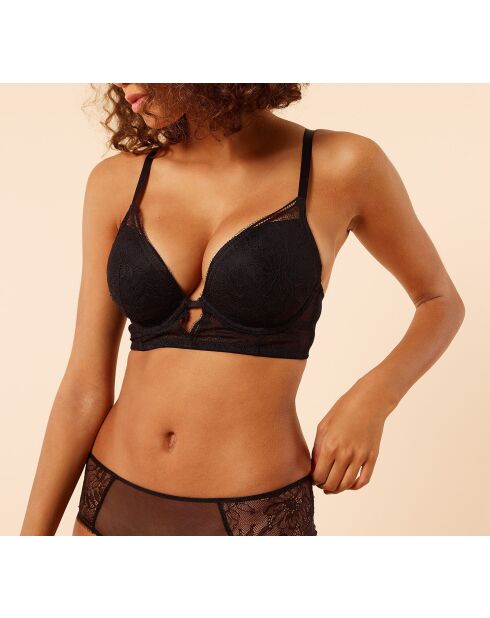 Soutien-gorge avec armatures n°5 Grenade noir