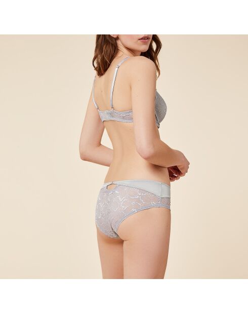 Sujetador push-up con aros número 2 Babydoll gris claro