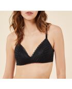 Soutien-gorge sans armatures Panama noir
