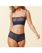 Flexi Lace marineblauwe beha met beugel
