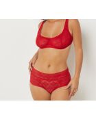 Pantaloncini Debby Plus Size Bordeaux Granato