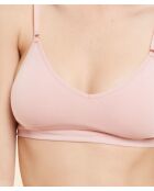 BH ohne abnehmbares Bügelpolster Mandelrosafarbenes Puder