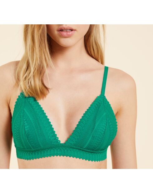 Soutien-gorge sans armatures pad amovible n°8 Delice vert