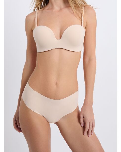 Linnen shorty met pure pasvorm