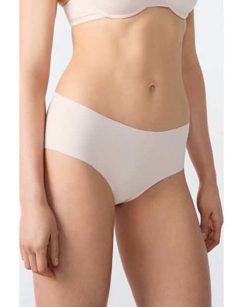 Linnen shorty met pure pasvorm