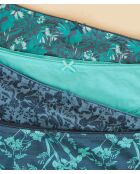 Set de 4 braguitas Ertane de color verde pato