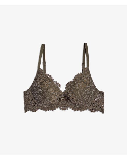 Grüner Push-up-BH mit Bügel von Success Fir