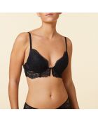 Push-up bh met beugel nr. 2 Mystere zwart