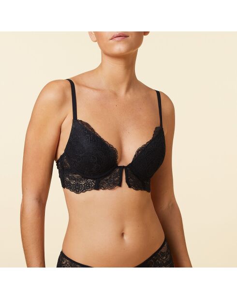Push-up-BH mit Bügel Nr. 2 Mystere schwarz