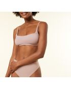 Perfekter BH ohne Bügel aus Baumwolle Hellrosa