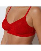 Debby rode bh zonder beugel nr. 8 in grote maten