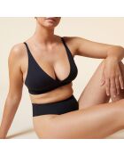 BH zonder beugel met uitneembaar kussentje nr. 8 Perfect Black katoen