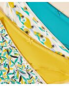 Packung mit 4 lidya-Unterhosen in Entengrün