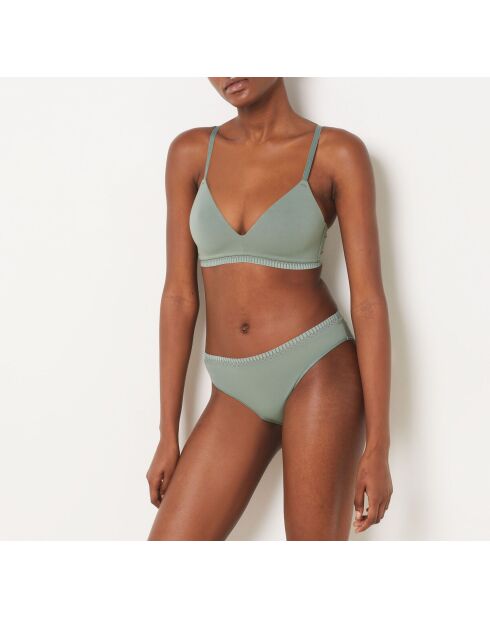 Soutien-gorge sans armatures Happily kaki olive
