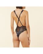 Body intero nero senza ferretto Success