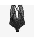 Body une pièce sans armatures Sky noir