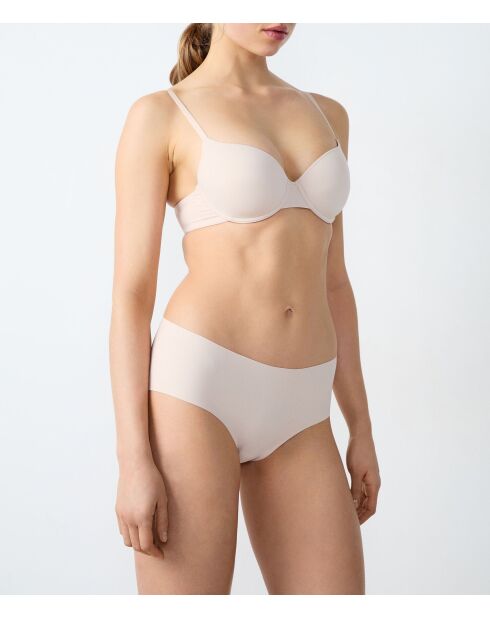 Linnen shorty met pure pasvorm