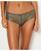 Grünes Panama-Shorty