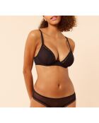 Schwarzer Bügel-BH Fusion