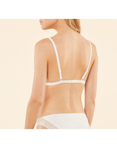 Comodo reggiseno ecru senza ferretto