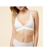 BH zonder beugel met uitneembaar kussentje nr. 8 Perfect ecru katoen