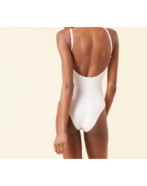 Body perfecto de una sola pieza sin aros en algodón crudo