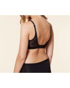 Pure 360 Post Op zwarte draadloze bh