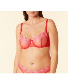 Curieuse rode bh met beugel nr. 9