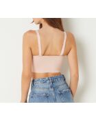 Sujetador 24 Hours beige con aros