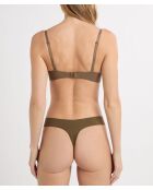 Sujetador verde con aros Pure Fit