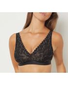 BH zonder beugel nr. 8 Tabby Plus Size zwart